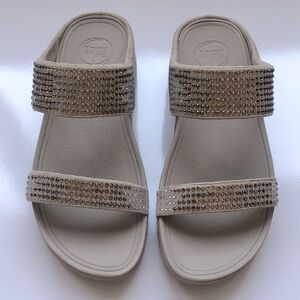 Fitflop Flare Slide, Pebble, US 7